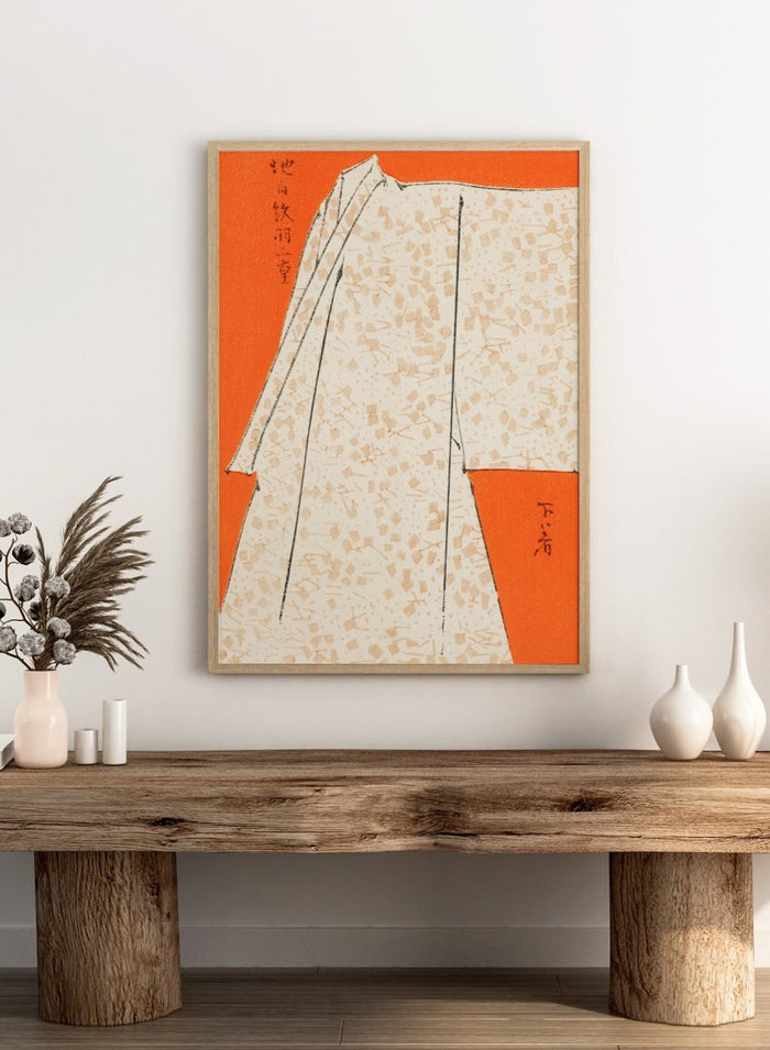 Watanabe Seitei Japanese Robe Art Print_Sugar & Canvas_Watanabe Seitei