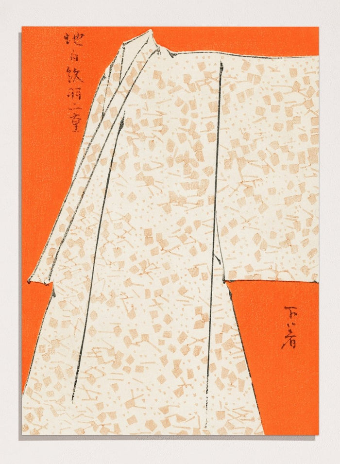 Watanabe Seitei Japanese Robe Art Print_Sugar & Canvas_Watanabe Seitei