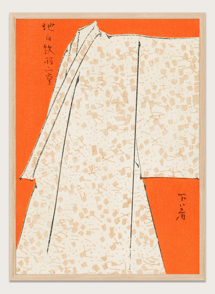 Watanabe Seitei Japanese Robe Art Print