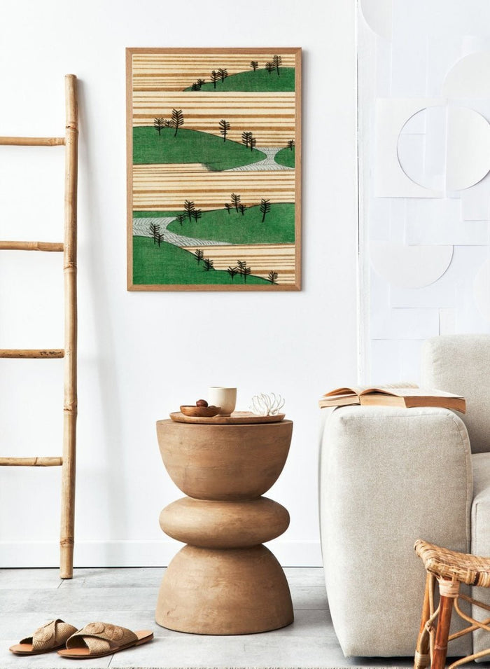 Watanabe Seitei Landscape Illustration Art Print_Sugar & Canvas_Watanabe Seitei