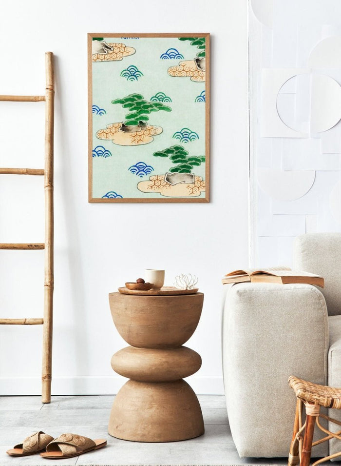 Watanabe Seitei Landscape Illustration Art Print_Sugar & Canvas_Watanabe Seitei