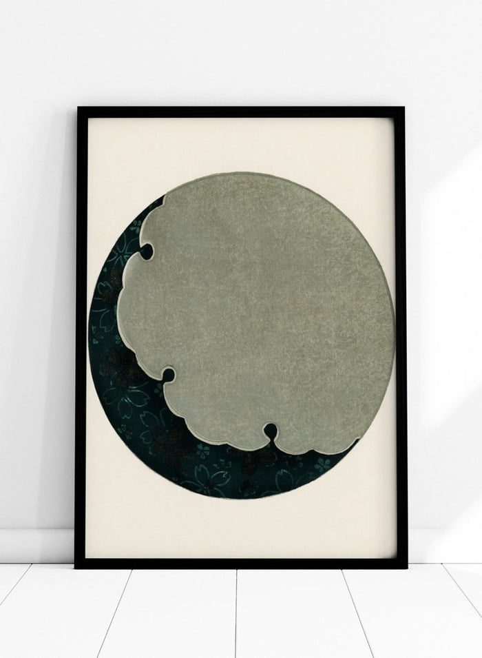 Watanabe Seitei Moon Illustration Art Print_Sugar & Canvas_Watanabe Seitei