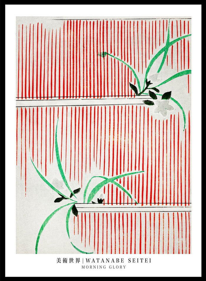 Watanabe Seitei Morning Glory Art Print_Sugar & Canvas