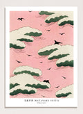 Watanabe Seitei Pink Sky Art Print