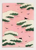 Watanabe Seitei Pink Sky Art Print_Sugar & Canvas_Watanabe Seitei