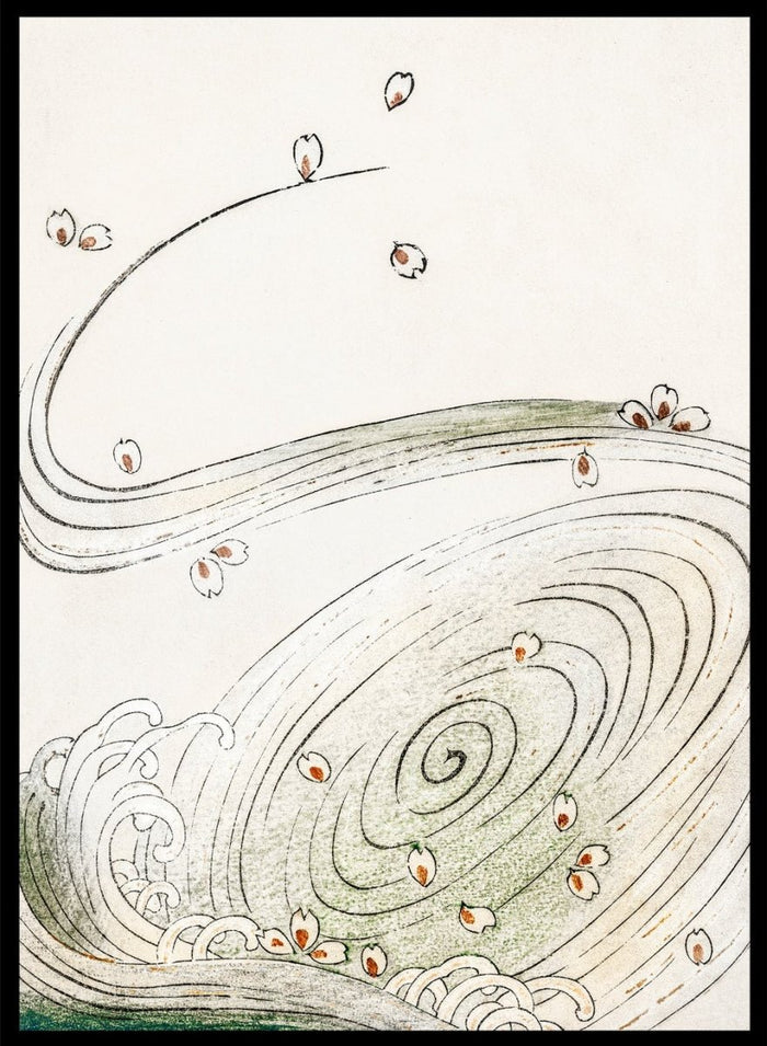 Watanabe Seitei Wind and Flower Art Print_Sugar & Canvas_Watanabe Seitei