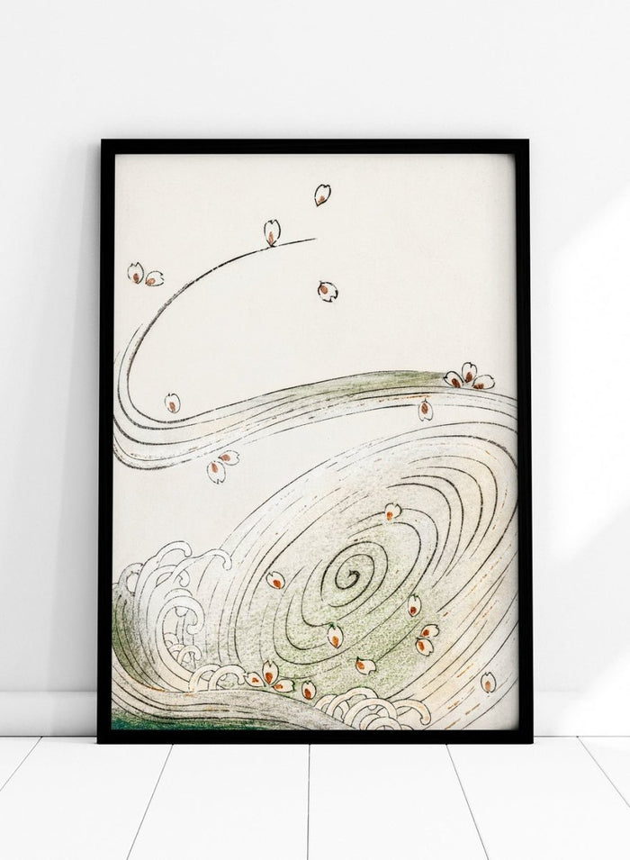 Watanabe Seitei Wind and Flower Art Print_Sugar & Canvas_Watanabe Seitei