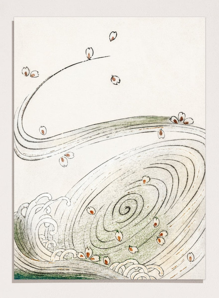 Watanabe Seitei Wind and Flower Art Print_Sugar & Canvas_Watanabe Seitei