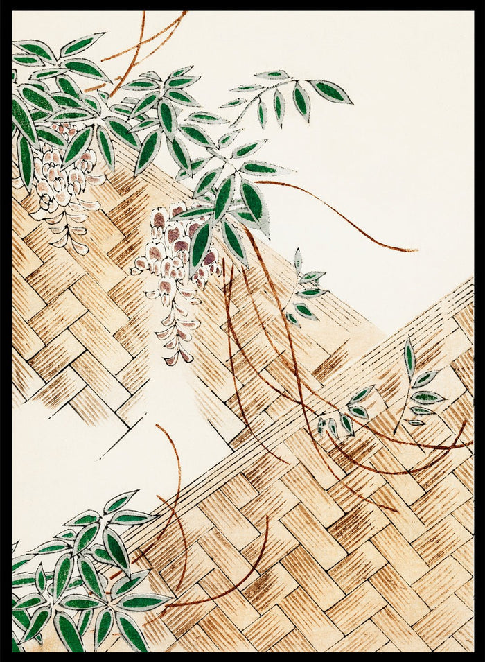 Watanabe Seitei Wisteria Art Print_Sugar & Canvas