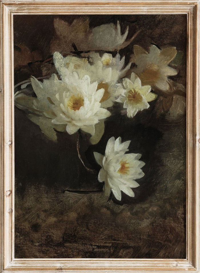 "Water Lilies" Art Print_Sugar & Canvas_Abbott Handerson Thayer