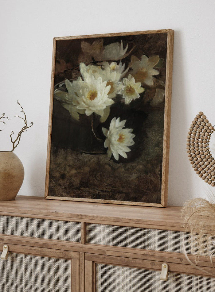 "Water Lilies" Art Print_Sugar & Canvas_Abbott Handerson Thayer