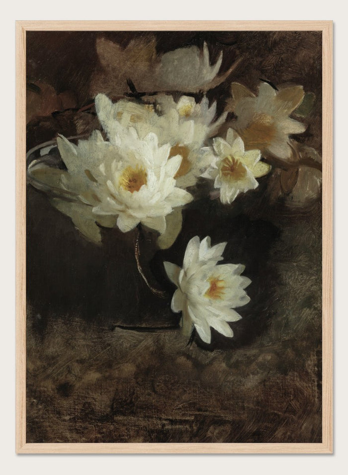 "Water Lilies" Art Print_Sugar & Canvas_Abbott Handerson Thayer
