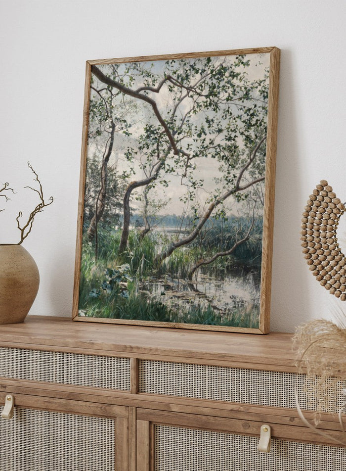 "Water Vegetation, Motif from Östergötland" Art Print_Sugar & Canvas_Johan Krouthén