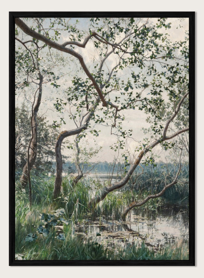 "Water Vegetation, Motif from Östergötland" Art Print_Sugar & Canvas_Johan Krouthén