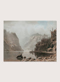 "Western Landscape" Art Print_Sugar & Canvas_Albert Bierstadt