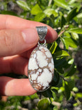 Wild Horse Oval Pendant | Sterling Silver 925 B691