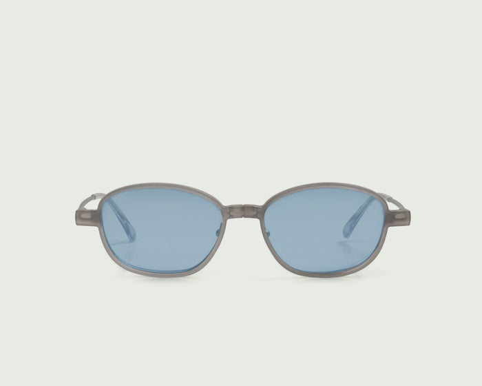 Coin-Ocean Polarized::Penn Eyeglasses pilot blue metal front