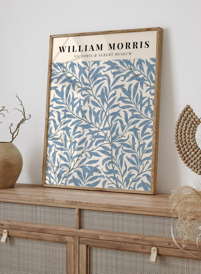 William Morris Blue Willow Bough Art Print_Sugar & Canvas_William Morris