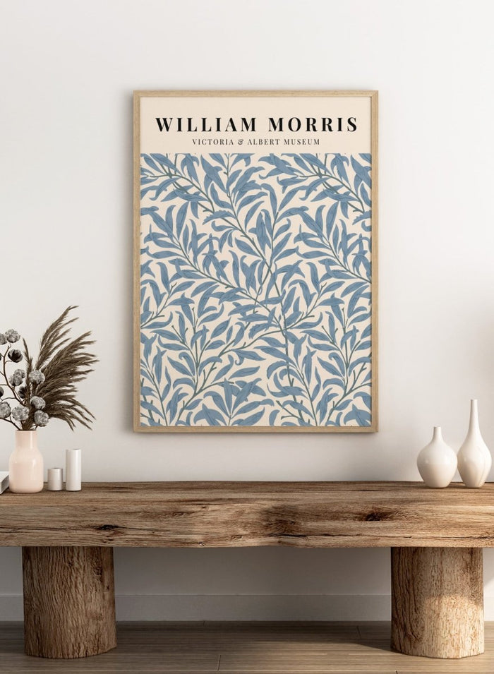 William Morris Blue Willow Bough Art Print_Sugar & Canvas_William Morris