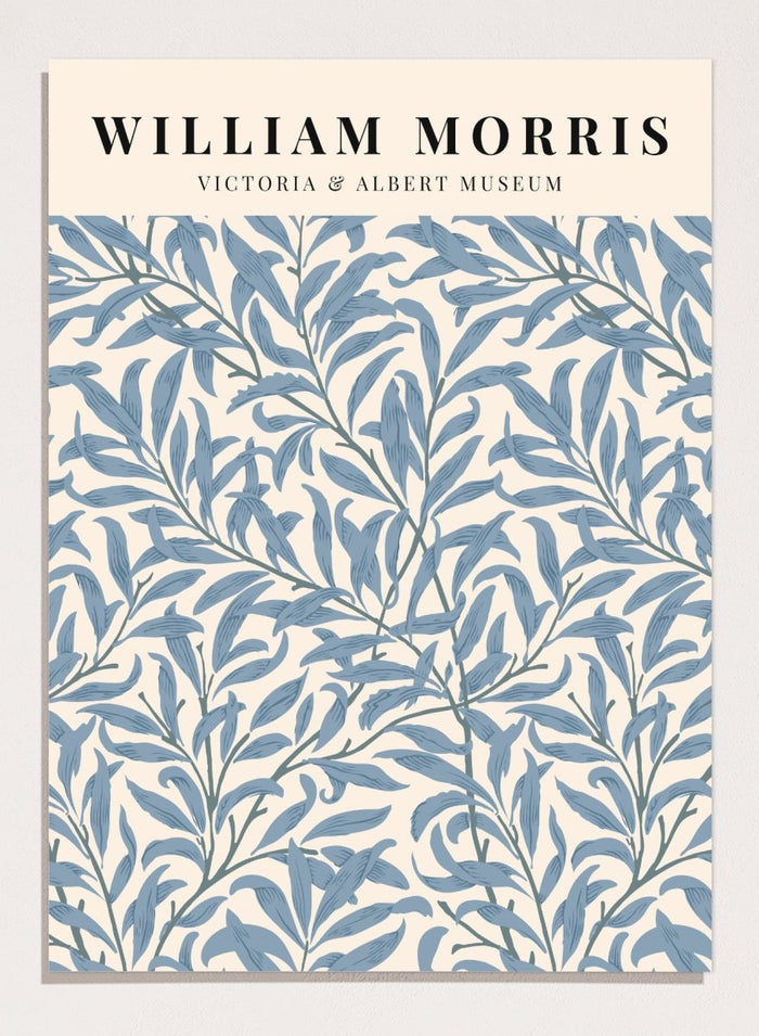 William Morris Blue Willow Bough Art Print_Sugar & Canvas_William Morris