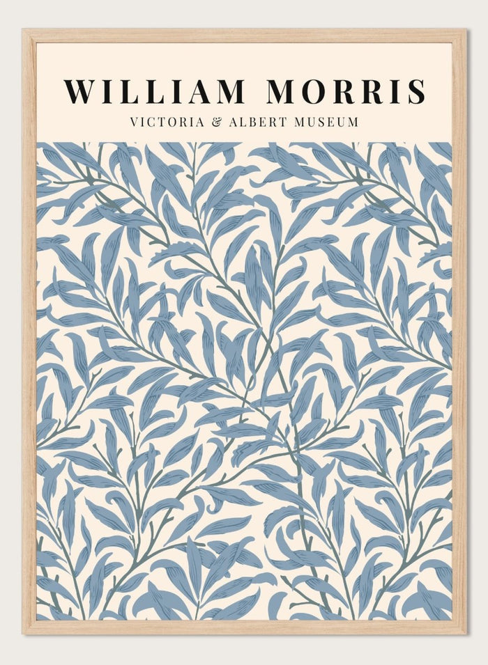 William Morris Blue Willow Bough Art Print_Sugar & Canvas_William Morris