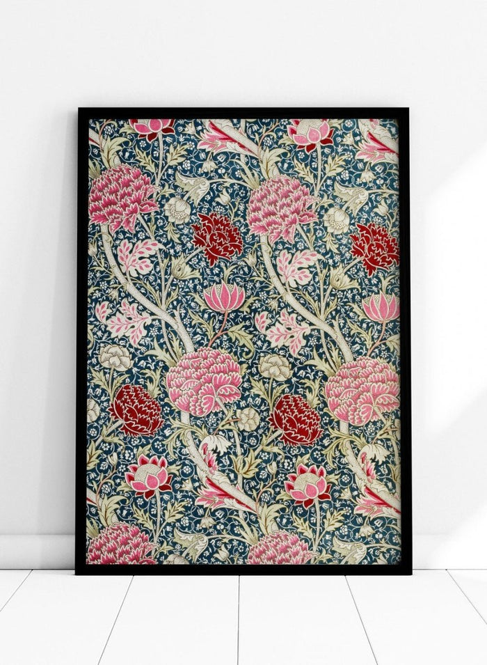 William Morris Cray Flowers Art Print_Sugar & Canvas_William Morris