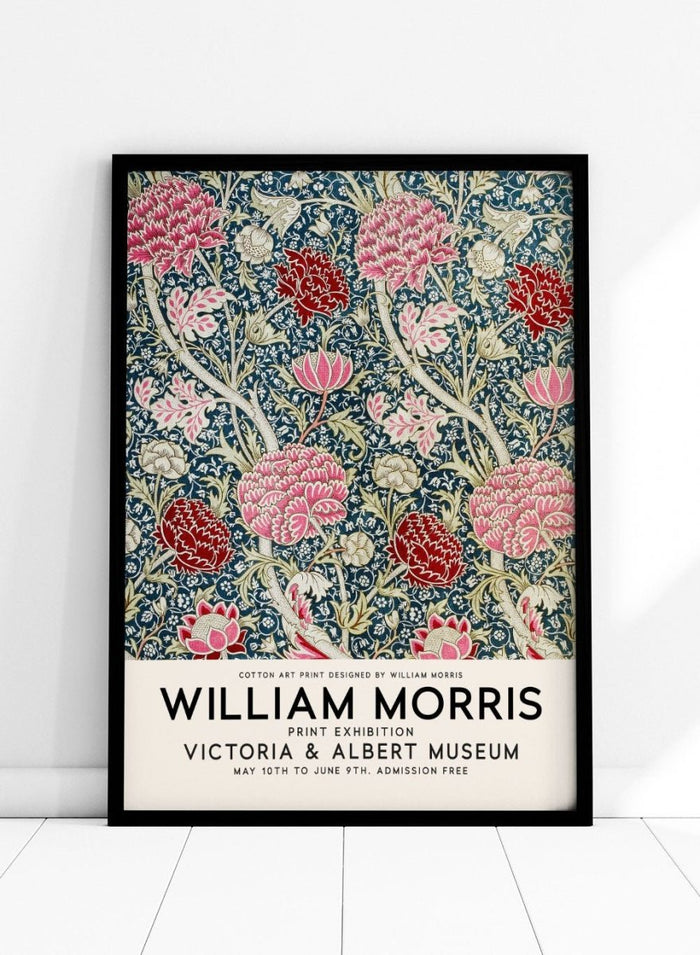 William Morris Cray Flowers Art Print_Sugar & Canvas_William Morris