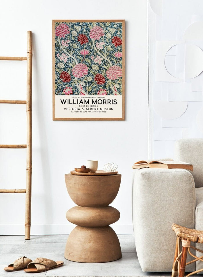 William Morris Cray Flowers Art Print_Sugar & Canvas_William Morris