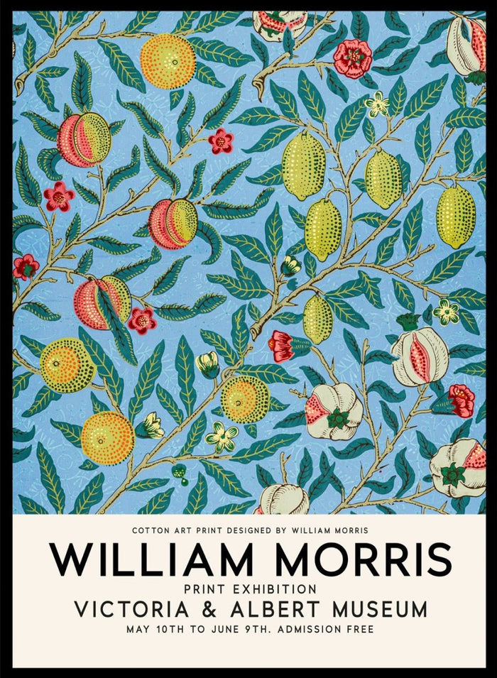 William Morris Four Fruits 1862 Art Print_Sugar & Canvas_William Morris