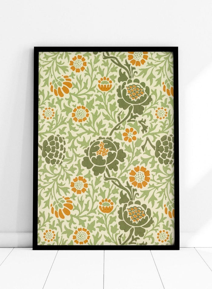 William Morris Grafton Pattern 1883 Art Print_Sugar & Canvas_William Morris