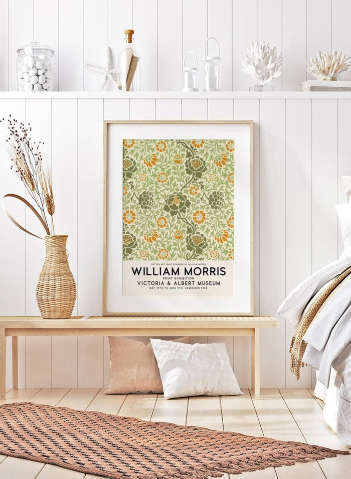 William Morris Grafton Pattern 1883 Art Print_Sugar & Canvas_William Morris