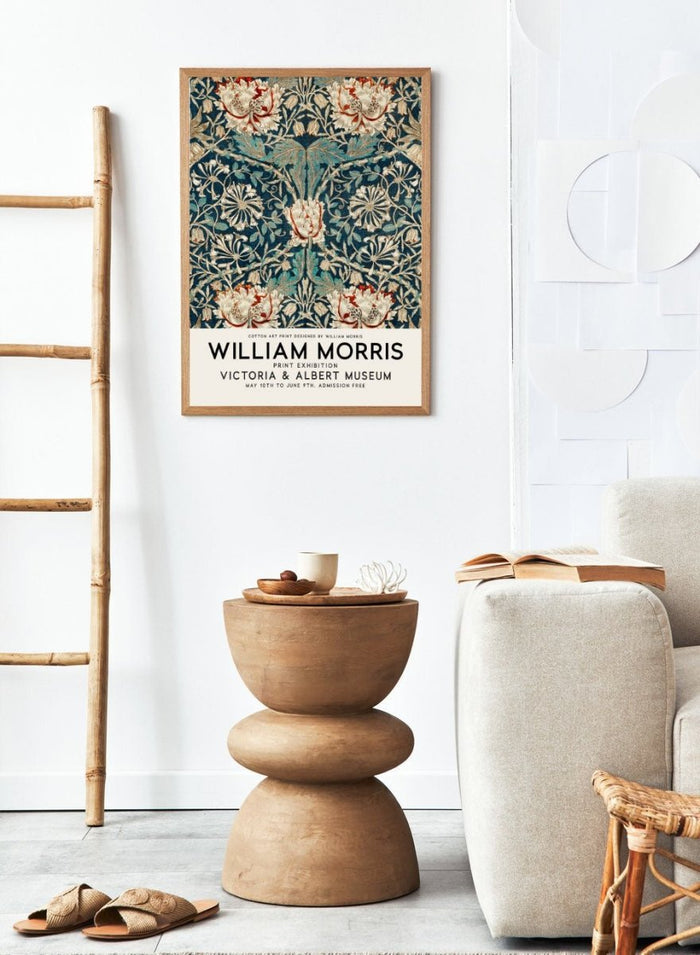 William Morris Honeysuckle Art Print_Sugar & Canvas_William Morris