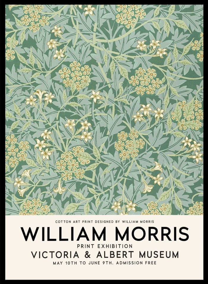 William Morris Jasmine Pattern Art Print_Sugar & Canvas_William Morris