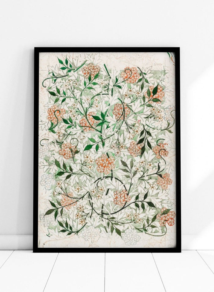 William Morris Jasmine Pattern Art Print_Sugar & Canvas_William Morris
