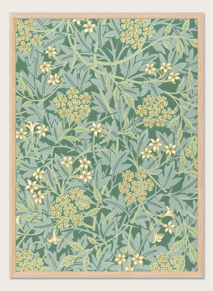 William Morris Jasmine Pattern Art Print_Sugar & Canvas_William Morris