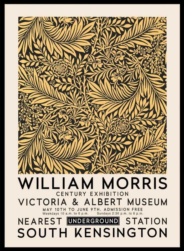 William Morris Larkspur Art Print_Sugar & Canvas_William Morris