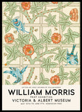 William Morris Trellis Birds Flowers Art Print_Sugar & Canvas_William Morris