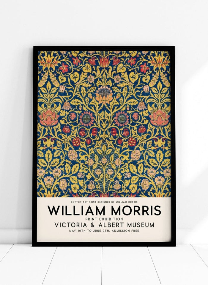 William Morris Violet and Columbine 1883 Art Print_Sugar & Canvas_William Morris