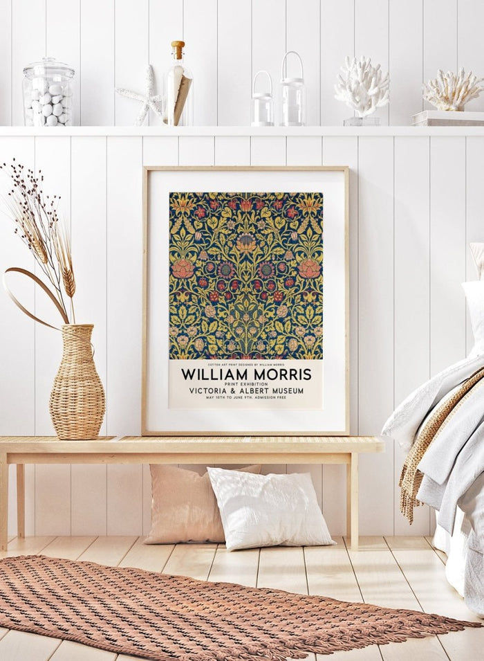 William Morris Violet and Columbine 1883 Art Print_Sugar & Canvas_William Morris