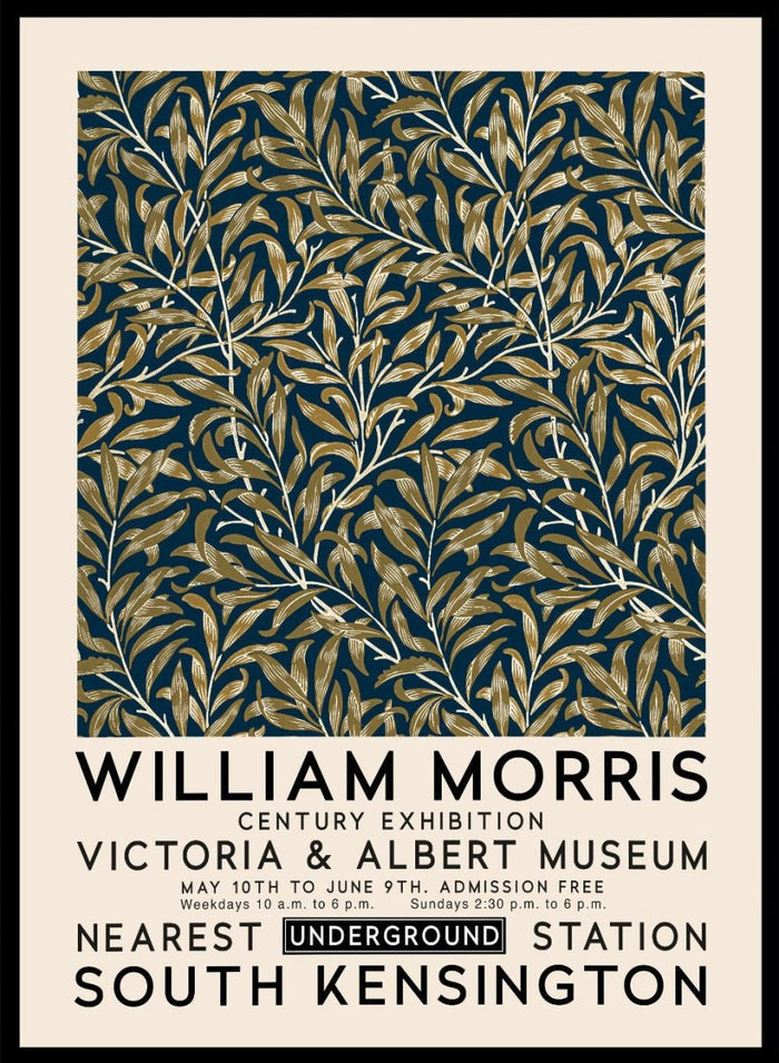 William Morris Willow Bough Art Print_Sugar & Canvas_William Morris