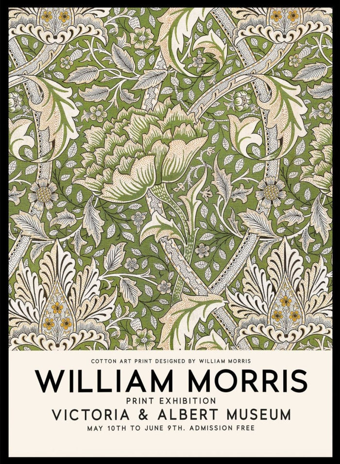 William Morris Windrush Flowers Art Print_Sugar & Canvas_William Morris