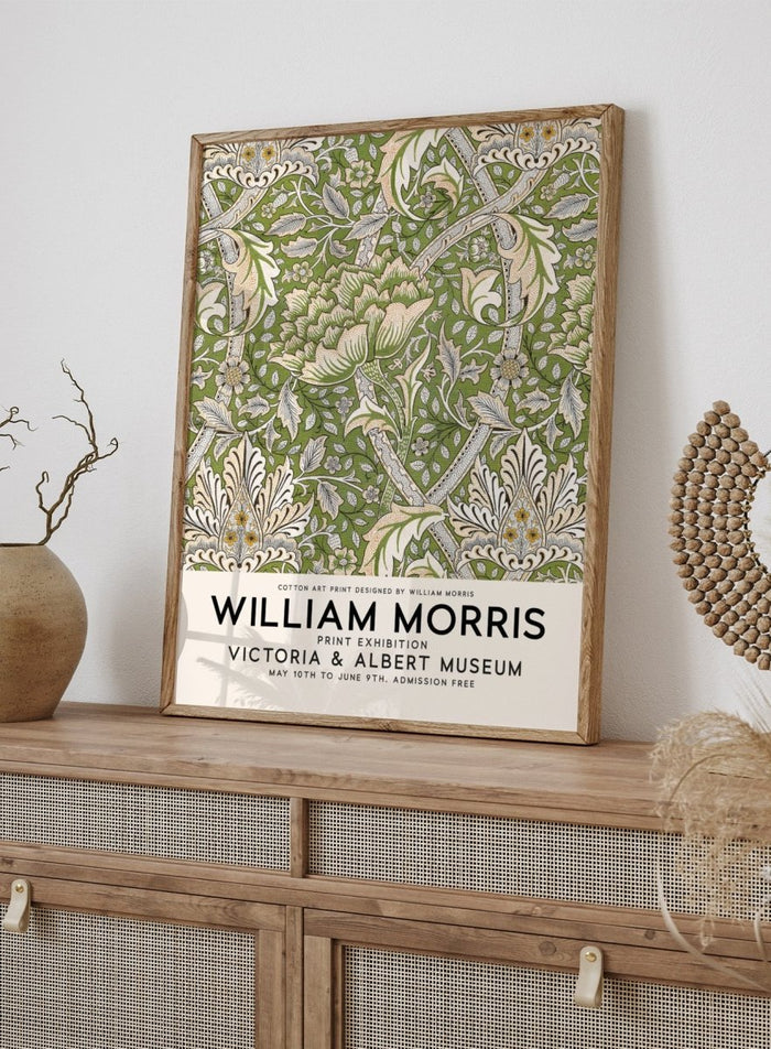William Morris Windrush Flowers Art Print_Sugar & Canvas_William Morris