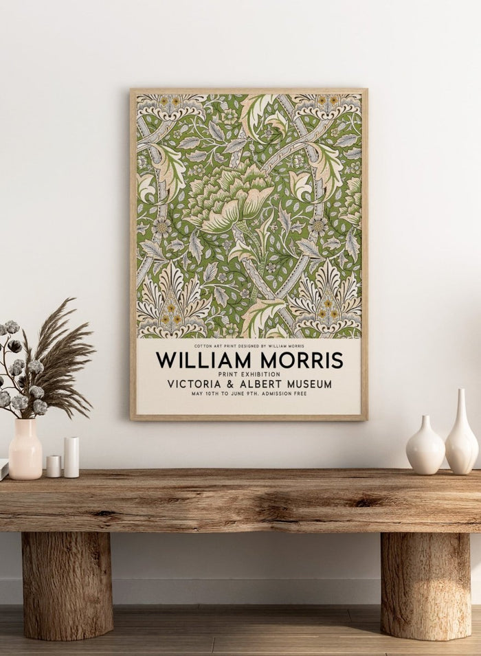 William Morris Windrush Flowers Art Print_Sugar & Canvas_William Morris