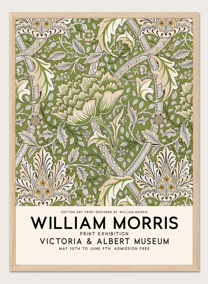 William Morris Windrush Flowers Art Print_Sugar & Canvas_William Morris