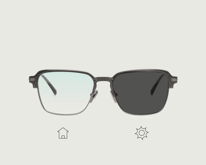 Storm Adaptive::Willis Anti-Radiation Glasses Square BLACK recycled polyester front