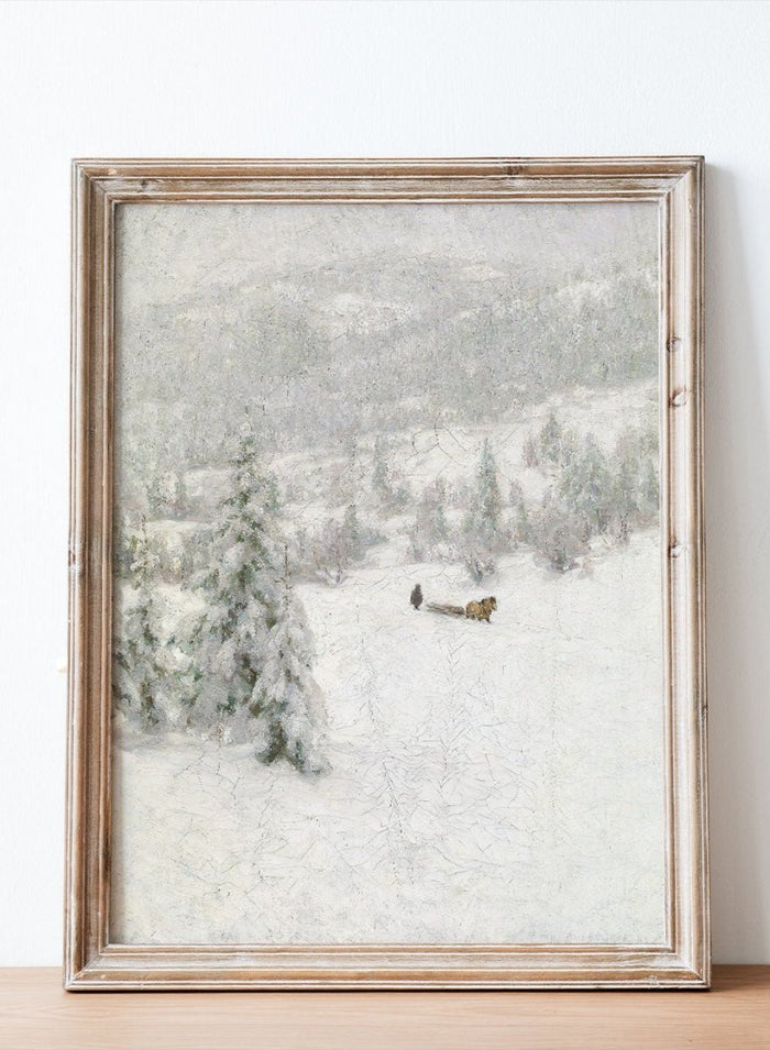 "Winter" Art Print_Sugar & Canvas_Jacob Gløersen