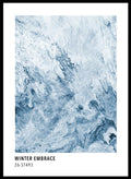 Winter Embrace Color Card Art Print_Sugar & Canvas
