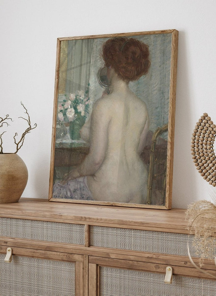 “Woman at a Dressing Table” Art Print_Sugar & Canvas_Frederick Carl Frieseke
