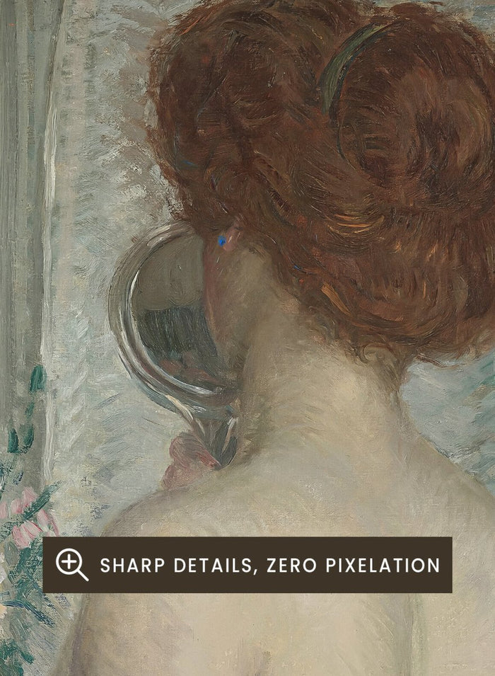 “Woman at a Dressing Table” Art Print_Sugar & Canvas_Frederick Carl Frieseke