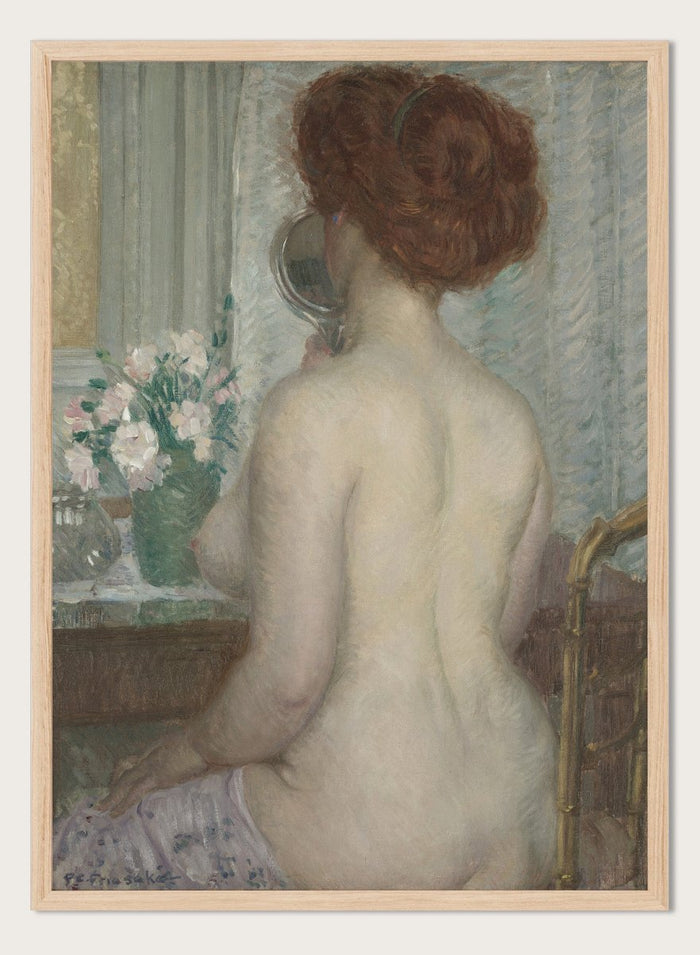“Woman at a Dressing Table” Art Print_Sugar & Canvas_Frederick Carl Frieseke